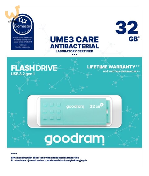 USB 3.0 GOODRAM 32GB UME3 CARE USB 3.0 GOODRAM 32GB UME3 CARE