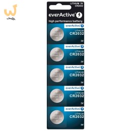 Bateria litowa guzikowa everActive CR2032 blister 5szt