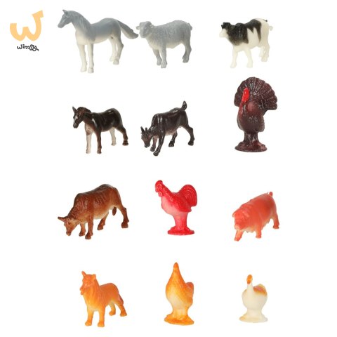 Figurki zwierzęta morskie dzikie zagrodowe dinozaury zestaw mix 48sztuk Figurki zwierzęta morskie dzikie zagrodowe dinozaury zestaw mix 48sztuk
