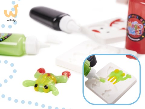 Klej żel kryształowy 3D crystal glue kreatywny zestaw w wiaderku 26el. Klej żel kryształowy 3D crystal glue kreatywny zestaw w wiaderku 26el.