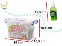 Klej żel kryształowy 3D crystal glue kreatywny zestaw w wiaderku 26el.