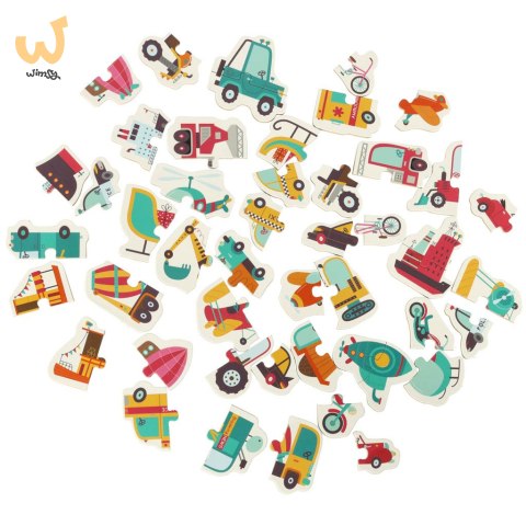 Puzzle w puszce pojazdy 24 puzzle Puzzle w puszce pojazdy 24 puzzle