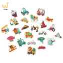 Puzzle w puszce pojazdy 24 puzzle