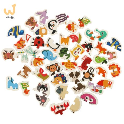 Puzzle w puszce zwierzątka 24 puzzle Puzzle w puszce zwierzątka 24 puzzle