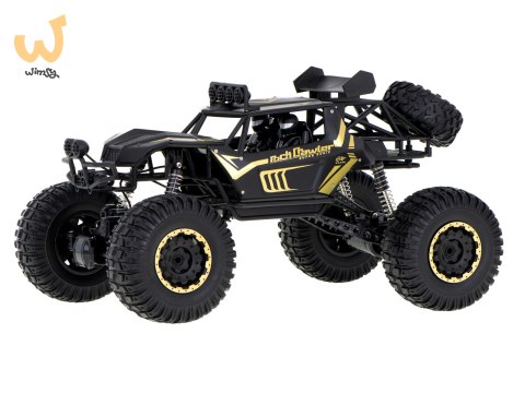 Samochód zdalnie sterowany 2,4GHz 1:8 51cm metal czarny Samochód zdalnie sterowany 2,4GHz 1:8 51cm metal czarny