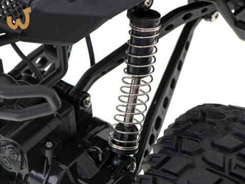Samochód zdalnie sterowany 2,4GHz 1:8 51cm metal czarny Samochód zdalnie sterowany 2,4GHz 1:8 51cm metal czarny