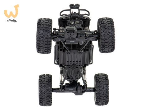 Samochód zdalnie sterowany 2,4GHz 1:8 51cm metal czarny Samochód zdalnie sterowany 2,4GHz 1:8 51cm metal czarny