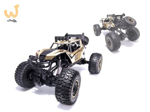 Samochód zdalnie sterowany 2,4GHz 1:8 51cm metal złoty Samochód zdalnie sterowany 2,4GHz 1:8 51cm metal złoty