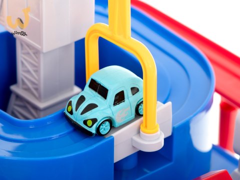 Tor przeszkód interaktywny samochodowy wyścigi parking 4 pojazdy auto autobus radiowóz wóz strażacki helikopter Tor przeszkód interaktywny samochodowy wyścigi parking 4 pojazdy auto autobus radiowóz wóz strażacki helikopter