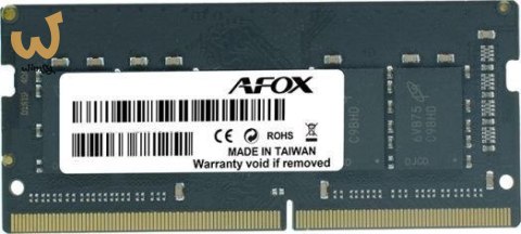 AFOX SO-DIMM DDR4 16GB 3200MHZ AFSD416PH1P AFOX SO-DIMM DDR4 16GB 3200MHZ AFSD416PH1P