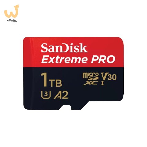 KARTA PAMIĘCI SANDISK EXTREME PRO microSDXC 1TB 200/140 MB/s A2 C10 V30 UHS-I U3