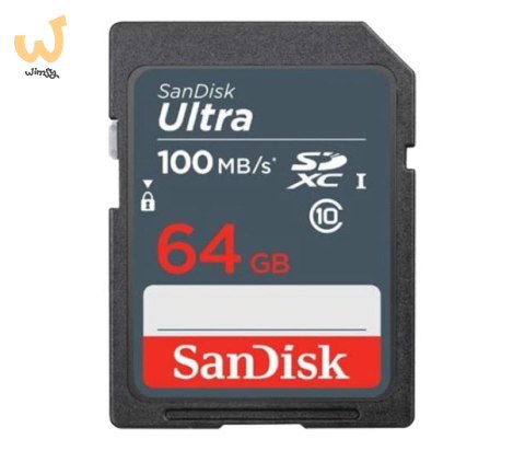 KARTA SANDISK ULTRA SDXC 64GB 100MB/s