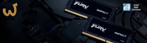 KINGSTON DDR5 SODIMM 64GB 5600Hz CL40 KITx2 FURY Impact PnP KINGSTON DDR5 SODIMM 64GB 5600Hz CL40 KITx2 FURY Impact PnP