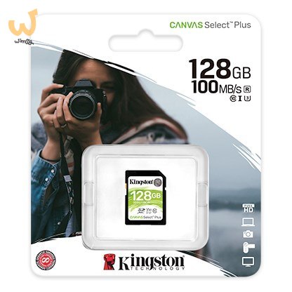 Karta pamięci Kingston Canvas Select Plus SDS2/128GB (128GB; Class U3, V30; Karta pamięci) Karta pamięci Kingston Canvas Select Plus SDS2/128GB (128GB; Class U3, V30; Karta pamięci)