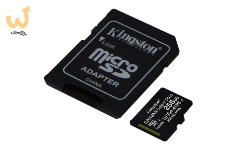 Karta pamięci z adapterem Kingston Canvas Select Plus SDCS2/256GB (256GB; Class 10, Class U1, V30; + adapter) Karta pamięci z adapterem Kingston Canvas Select Plus SDCS2/256GB (256GB; Class 10, Class U1, V30; + adapter)