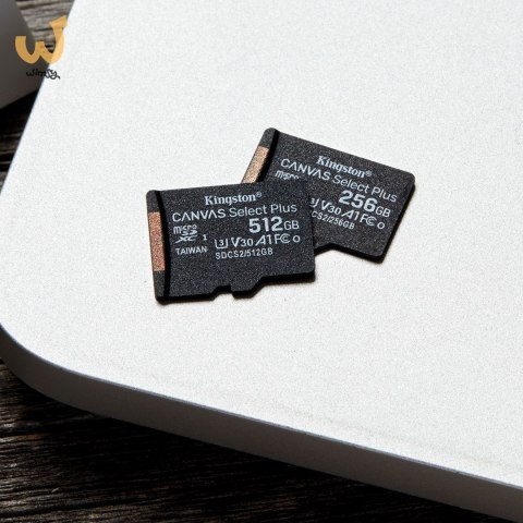 Karta pamięci z adapterem Kingston Canvas Select Plus SDCS2/256GB (256GB; Class 10, Class U1, V30; + adapter) Karta pamięci z adapterem Kingston Canvas Select Plus SDCS2/256GB (256GB; Class 10, Class U1, V30; + adapter)