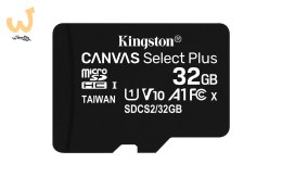 Karta pamięci z adapterem Kingston Canvas Select Plus SDCS2/32GB (32GB; Class 10, Class U1, V10; + adapter)