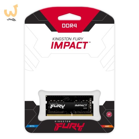 Kingston 8GB 3200MHz DDR4 CL20 SODIMM FURY Impact KF432S20IB/8 Kingston 8GB 3200MHz DDR4 CL20 SODIMM FURY Impact KF432S20IB/8