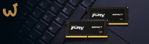 Kingston FURY DDR5 SODIMM 16GB (1x16GB) 4800MHz CL38 Impact Kingston FURY DDR5 SODIMM 16GB (1x16GB) 4800MHz CL38 Impact