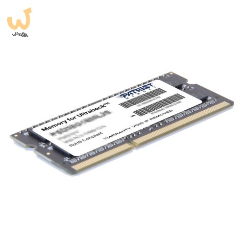 PATRIOT DDR3 8GB Ultrabook 1600MHz CL11 SO-DIMM PATRIOT DDR3 8GB Ultrabook 1600MHz CL11 SO-DIMM