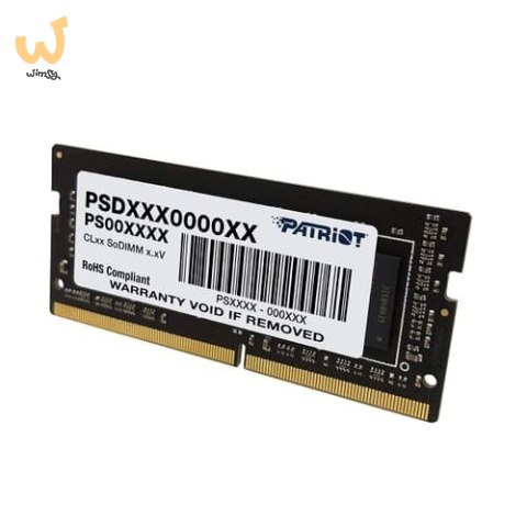 PATRIOT DDR4 32GB SIGNATURE 3200MHz CL22 SO-DIMM PATRIOT DDR4 32GB SIGNATURE 3200MHz CL22 SO-DIMM
