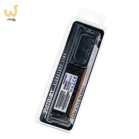 PATRIOT DDR4 32GB SIGNATURE 3200MHz CL22 SO-DIMM PATRIOT DDR4 32GB SIGNATURE 3200MHz CL22 SO-DIMM