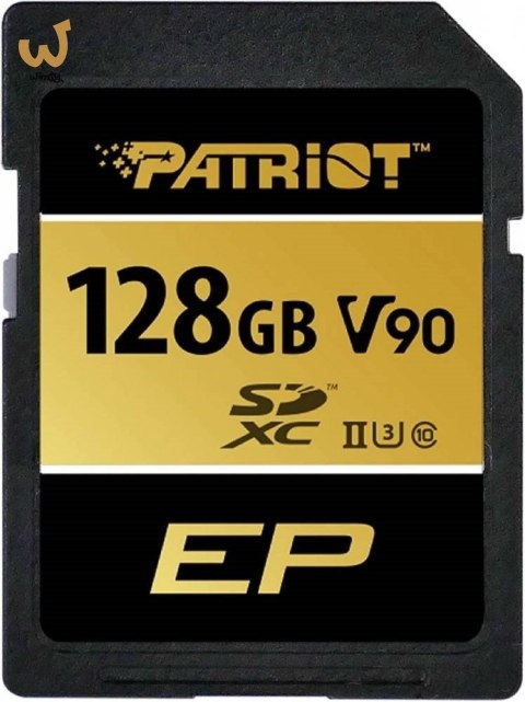 PATRIOT SDXC 128GB EP V90 UHS-II U3 PATRIOT SDXC 128GB EP V90 UHS-II U3