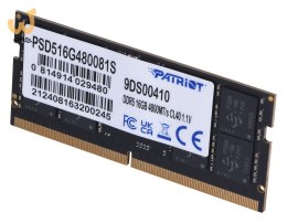 PATRIOT SIGNATURE SO-DIMM DDR5 16GB 4800MHz 1 Rank