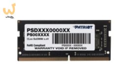 PATRIOT SO-DIMM DDR4 SIGNATURE 16GB 3200MHz CL22