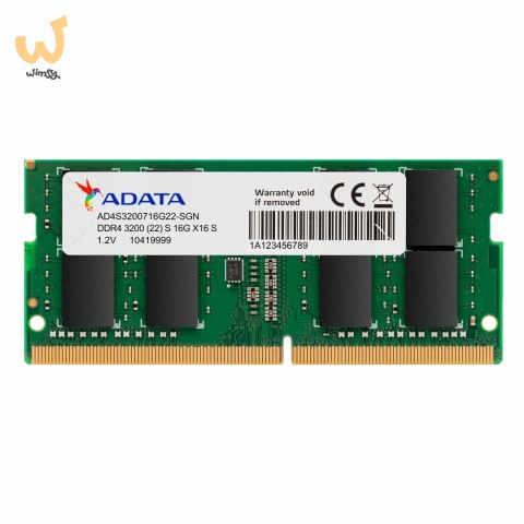 Pamięć DDR4 ADATA Premier 8GB 3200MHz CL22 SO-DIMM Pamięć DDR4 ADATA Premier 8GB 3200MHz CL22 SO-DIMM