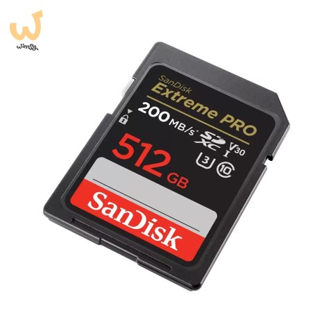 SANDISK EXTREME PRO SDXC 512GB 200/140 MB/s A2 SANDISK EXTREME PRO SDXC 512GB 200/140 MB/s A2