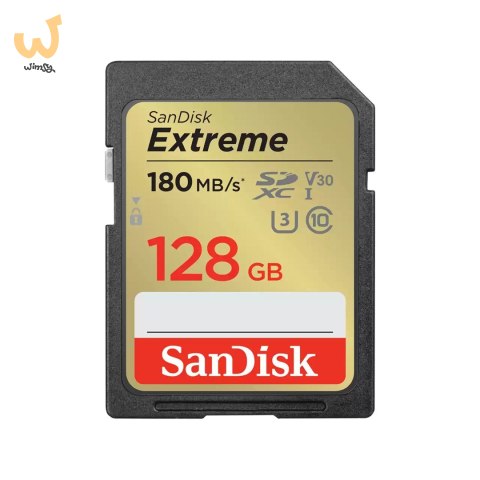 SANDISK EXTREME SDXC 128GB 180/90 MB/s A2 SANDISK EXTREME SDXC 128GB 180/90 MB/s A2