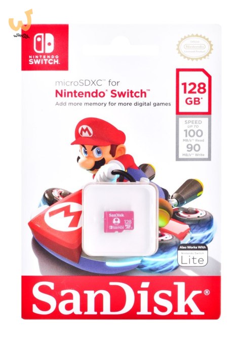 SANDISK NINTENDO SWITCH microSDXC 128GB V30 UHS-I SANDISK NINTENDO SWITCH microSDXC 128GB V30 UHS-I
