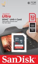 SANDISK ULTRA SDHC 32GB 100MB/s