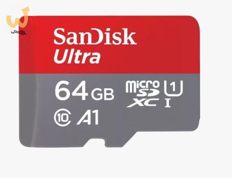 SANDISK ULTRA microSDXC 64GB 140MB/s + SD ADAPTER SANDISK ULTRA microSDXC 64GB 140MB/s + SD ADAPTER