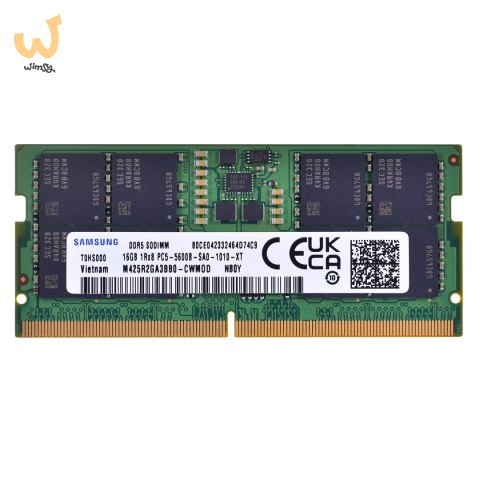 Samsung SO-DIMM 16GB DDR5 1Rx8 5600MHz PC5-44800 M425R2GA3BB0-CWM Samsung SO-DIMM 16GB DDR5 1Rx8 5600MHz PC5-44800 M425R2GA3BB0-CWM