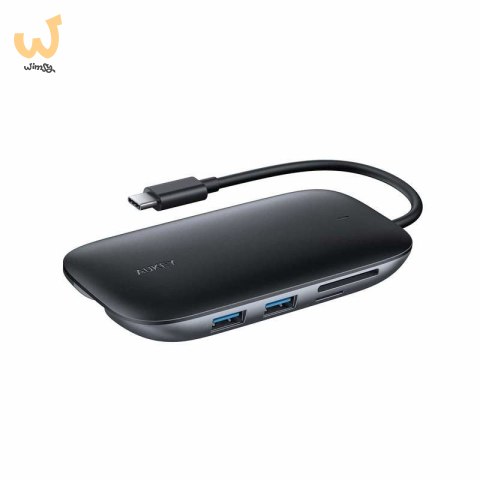AUKEY HUB USB C CB-C71 8W1 RJ45 HDMI 4K PD 100W AUKEY HUB USB C CB-C71 8W1 RJ45 HDMI 4K PD 100W