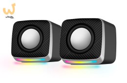 ESPERANZA GŁOŚNIKI 2.0 USB LED RAINBOW AMBIENT EGS108