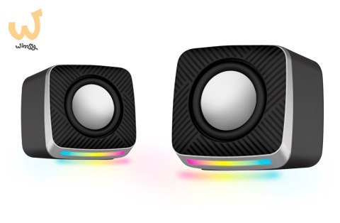 ESPERANZA GŁOŚNIKI 2.0 USB LED RAINBOW AMBIENT EGS108 ESPERANZA GŁOŚNIKI 2.0 USB LED RAINBOW AMBIENT EGS108