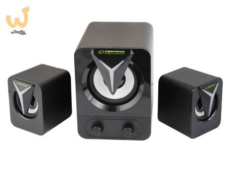 ESPERANZA GŁOŚNIKI 2.1 USB LED RAINBOW SOPRANO EGS107 ESPERANZA GŁOŚNIKI 2.1 USB LED RAINBOW SOPRANO EGS107