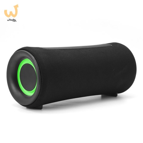 GEMBIRD PRZENOŚNY GŁOŚNIK BLUETOOTH LED SPK-BT-LED-04 RMS 2X 5W, WBUDOWANY MIKROFON, KOLOR CZARNY, USB, AUX, MICROSD GEMBIRD PRZENOŚNY GŁOŚNIK BLUETOOTH LED SPK-BT-LED-04 RMS 2X 5W, WBUDOWANY MIKROFON, KOLOR CZARNY, USB, AUX, MICROSD