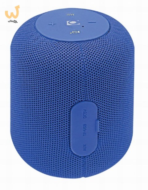 GEMBIRD PRZENOŚNY GŁOŚNIK BLUETOOTH SPK-BT-15-B RMS 5W, WBUDOWANY MIKROFON, KOLOR NIEBIESKI, USB, AUX, MICROSD GEMBIRD PRZENOŚNY GŁOŚNIK BLUETOOTH SPK-BT-15-B RMS 5W, WBUDOWANY MIKROFON, KOLOR NIEBIESKI, USB, AUX, MICROSD