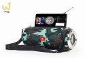 GEMBIRD PRZENOŚNY GŁOŚNIK BLUETOOTH SPK-BT-17-CM FM-RADIO, WBUDOWANY MIKROFON, WZÓR MORO, USB, AUX, MICROSD