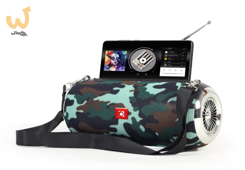 GEMBIRD PRZENOŚNY GŁOŚNIK BLUETOOTH SPK-BT-17-CM FM-RADIO, WBUDOWANY MIKROFON, WZÓR MORO, USB, AUX, MICROSD GEMBIRD PRZENOŚNY GŁOŚNIK BLUETOOTH SPK-BT-17-CM FM-RADIO, WBUDOWANY MIKROFON, WZÓR MORO, USB, AUX, MICROSD