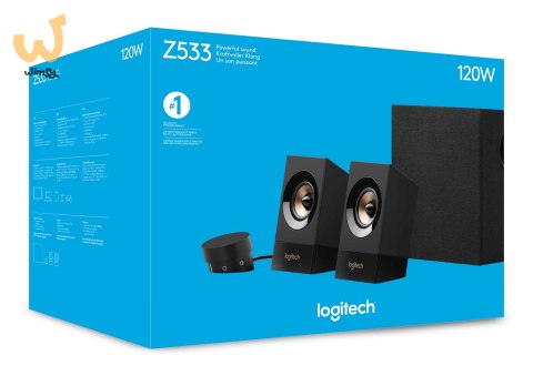 Głośniki Logitech 980-001054 (2.1; kolor czarny) Głośniki Logitech 980-001054 (2.1; kolor czarny)