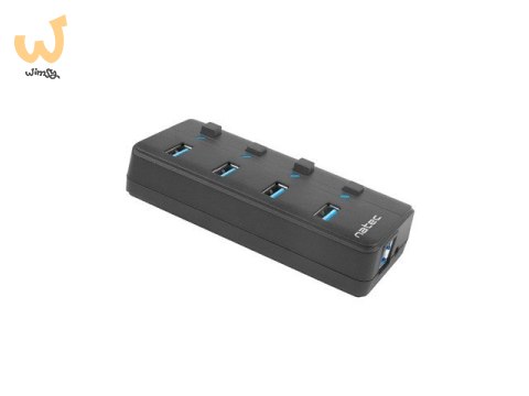 Hub NATEC Mantis 2 NHU-1557 (4x USB 3.0; kolor czarny) Hub NATEC Mantis 2 NHU-1557 (4x USB 3.0; kolor czarny)