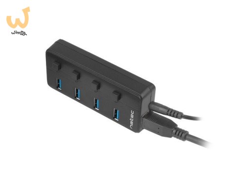 Hub NATEC Mantis 2 NHU-1557 (4x USB 3.0; kolor czarny) Hub NATEC Mantis 2 NHU-1557 (4x USB 3.0; kolor czarny)