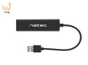 NATEC HUB USB 2.0 DRAGONFLY 3 PORTY + RJ45 NHU-1413