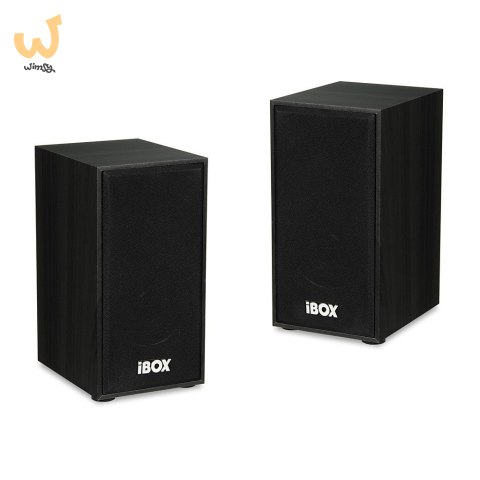Zestaw głośników IBOX IGLSP1B (2.0; ciemne drewno) Zestaw głośników IBOX IGLSP1B (2.0; ciemne drewno)