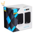 Zestaw głośników IBOX IGLSP1B (2.0; ciemne drewno)